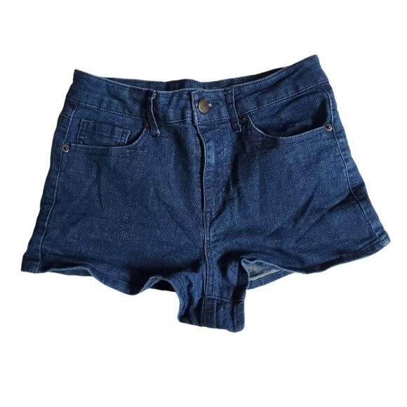 Forever 21 blue jean denim shorts sz 28 - Picture 1 of 12